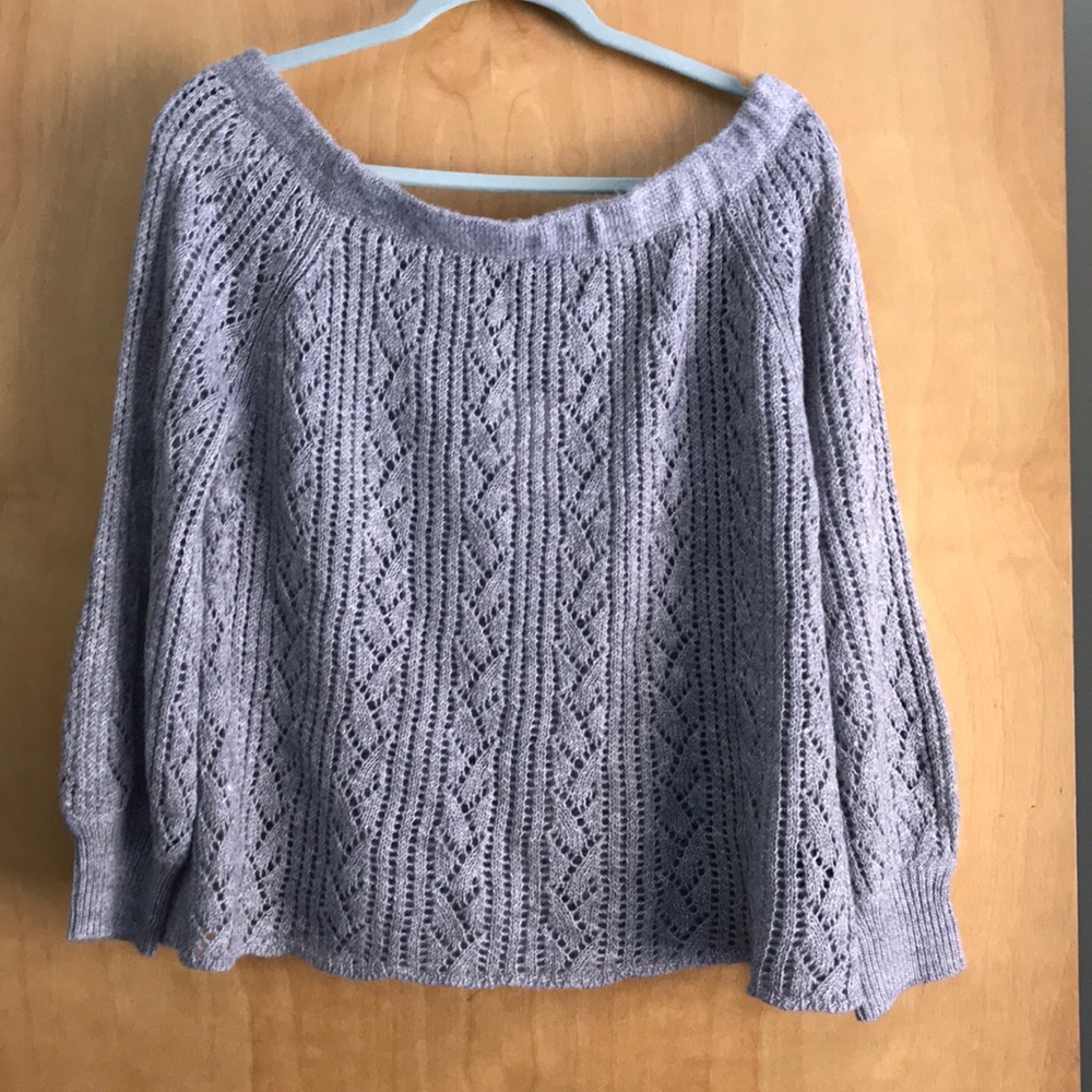 Off the shoulder sweater. NWT